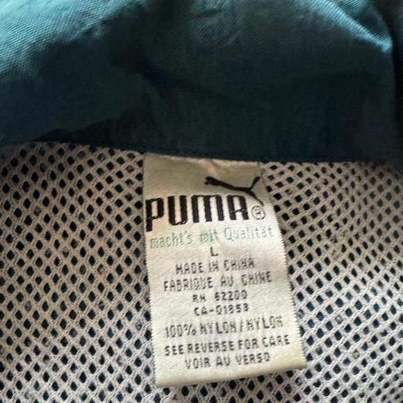 Vintage VTG Puma Spring jacket Size Large - Picture 2 of 4